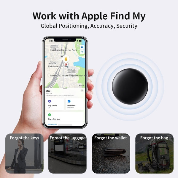 Findmy Locator Holder – Apple Compatible, 6 Colours
